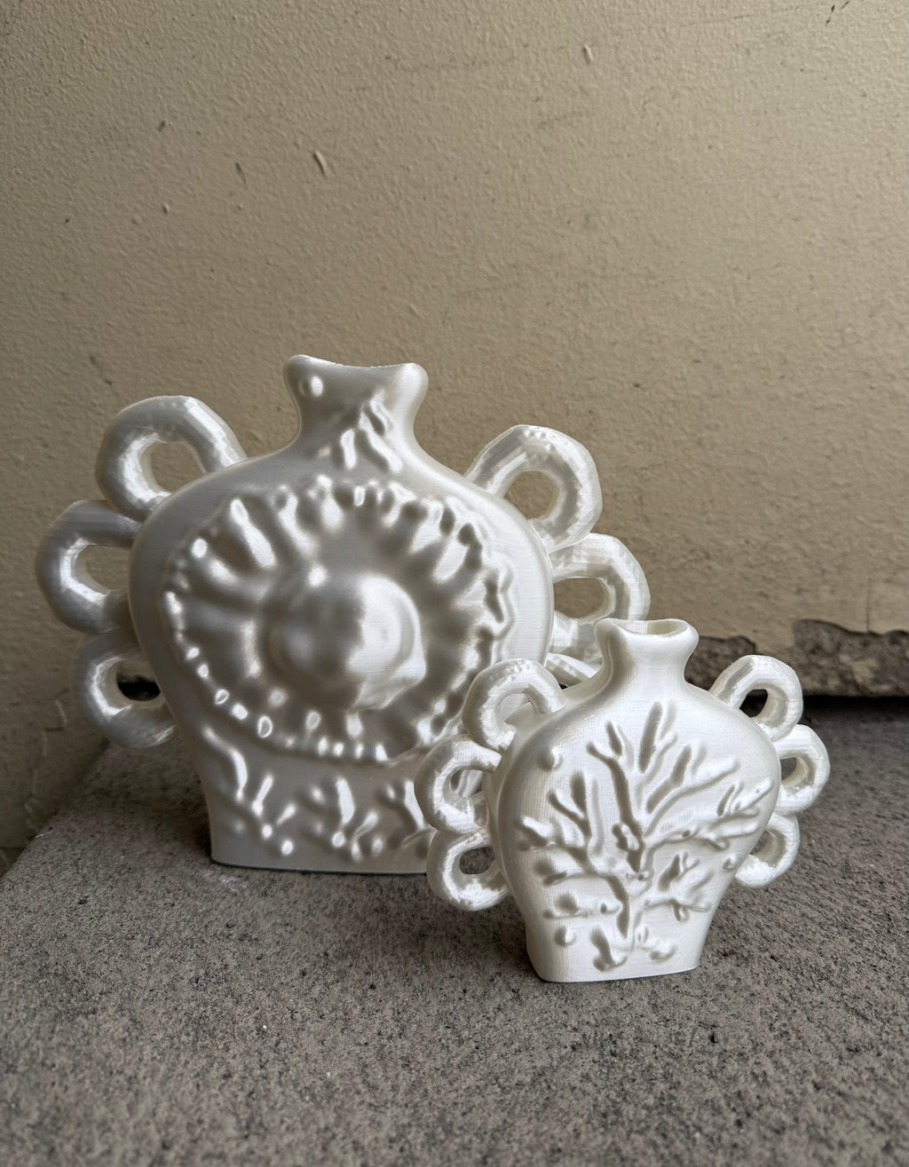 Mini mother pearl vase