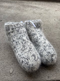 slipper - White/grey