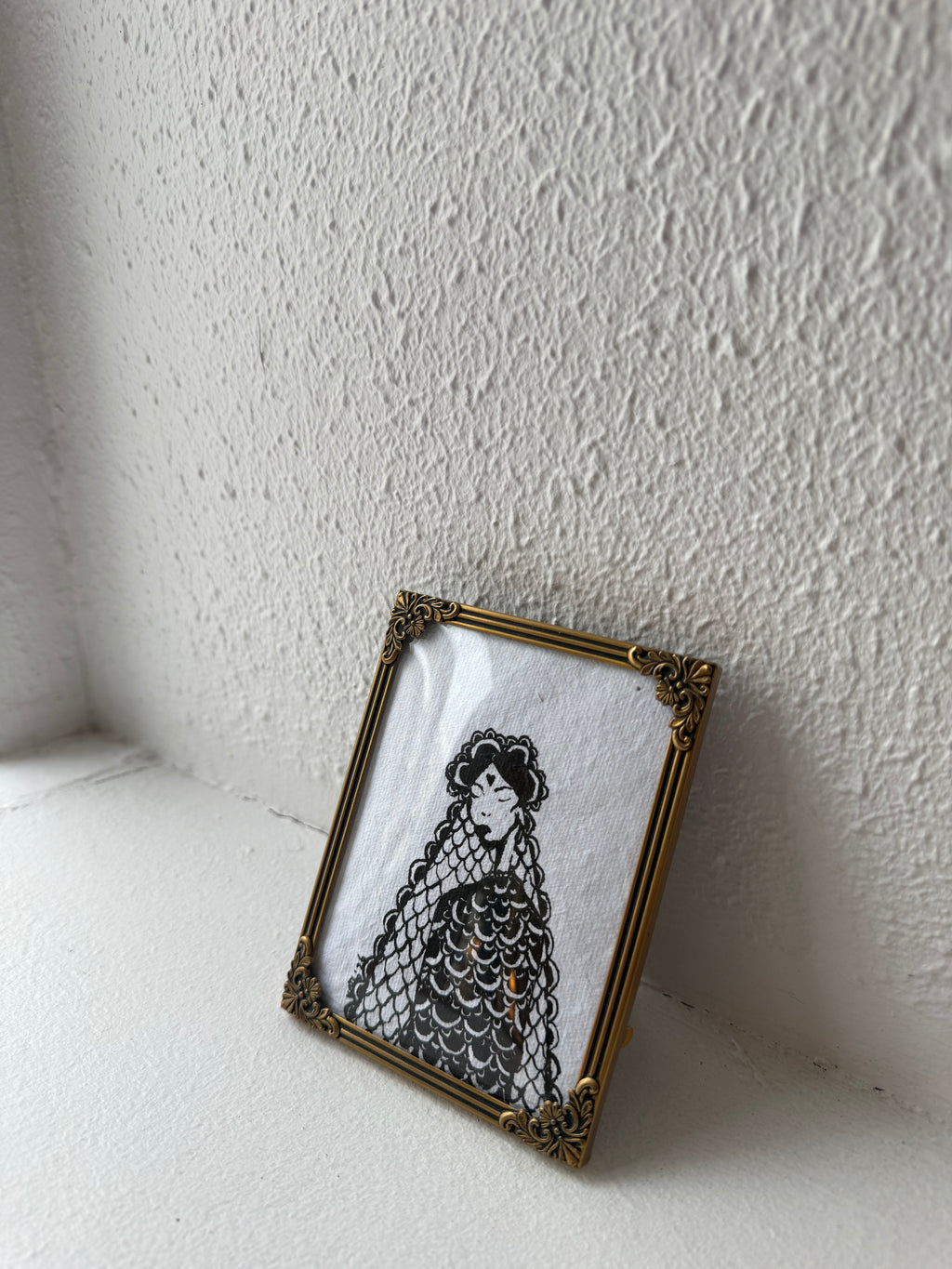 María - Original ink painting