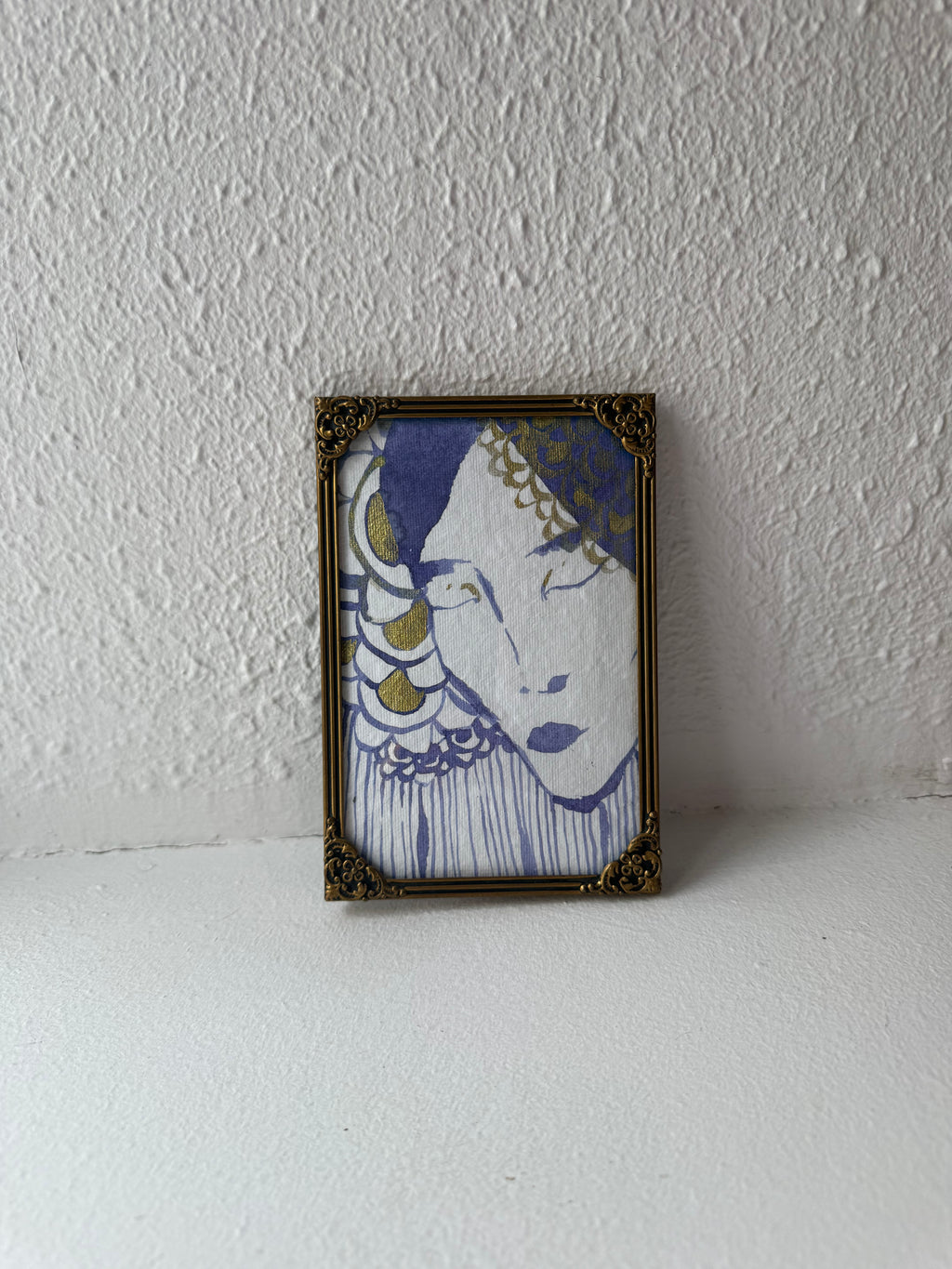 María - Original ink painting