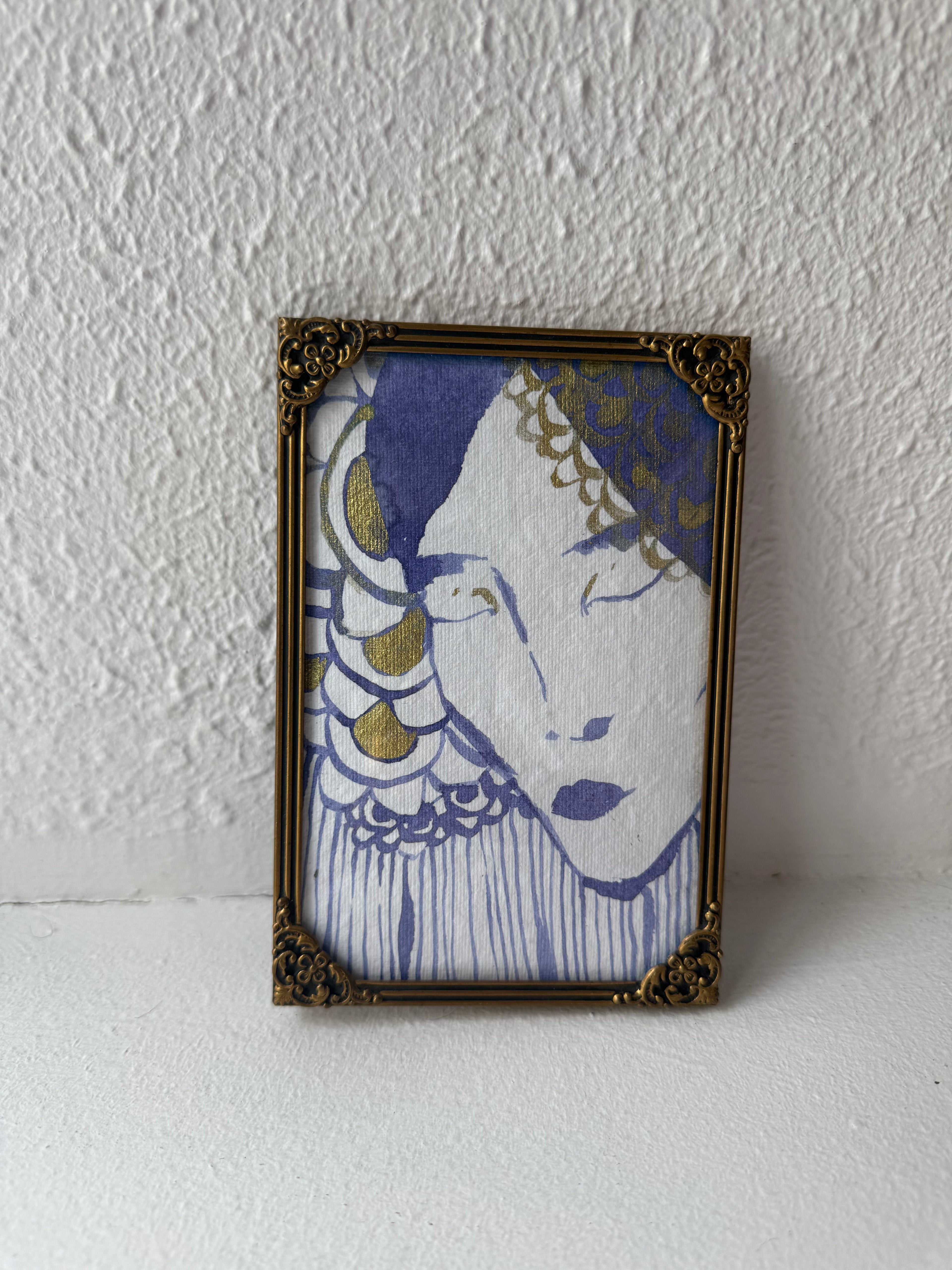 María - Original ink painting