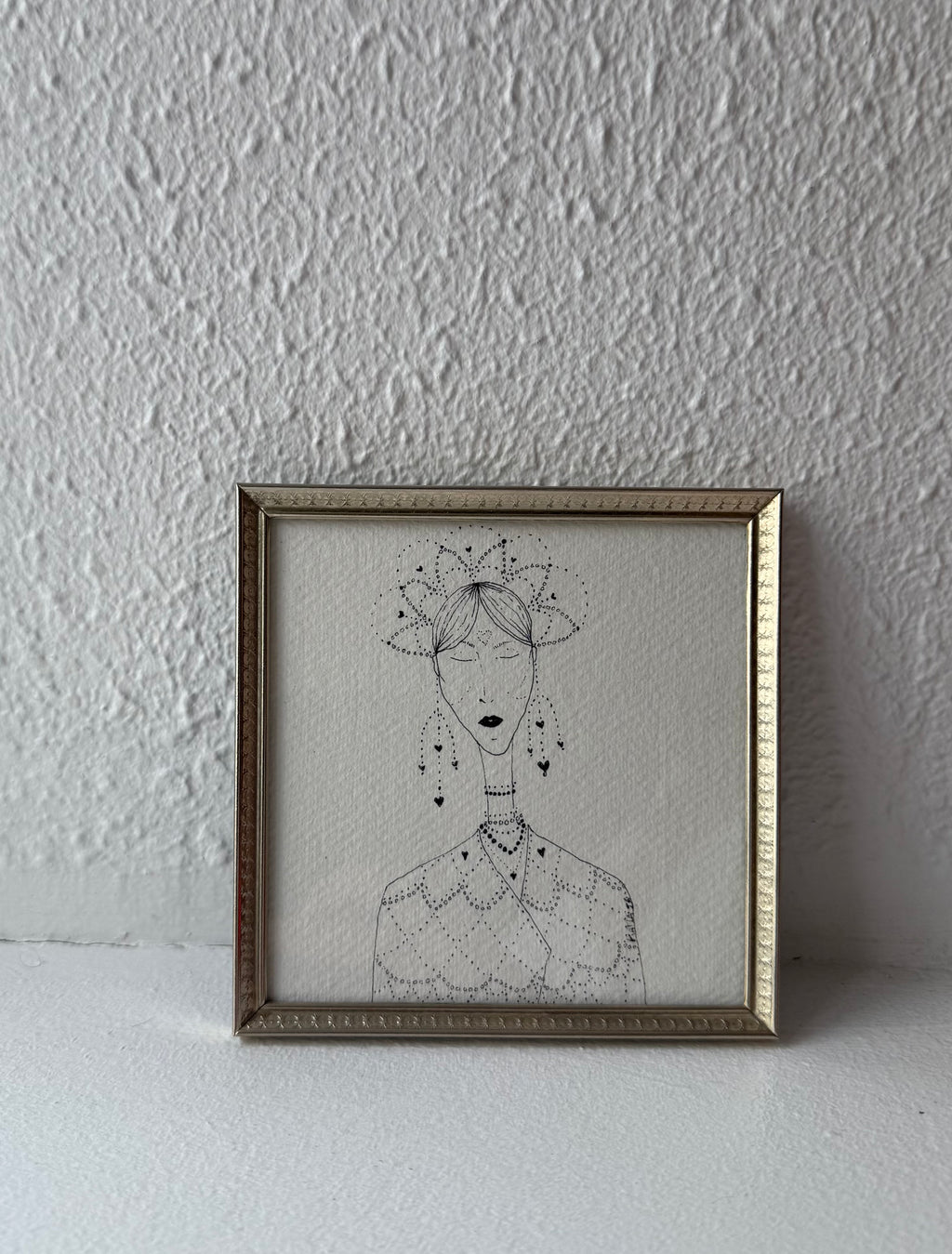 María - Original pen drawing