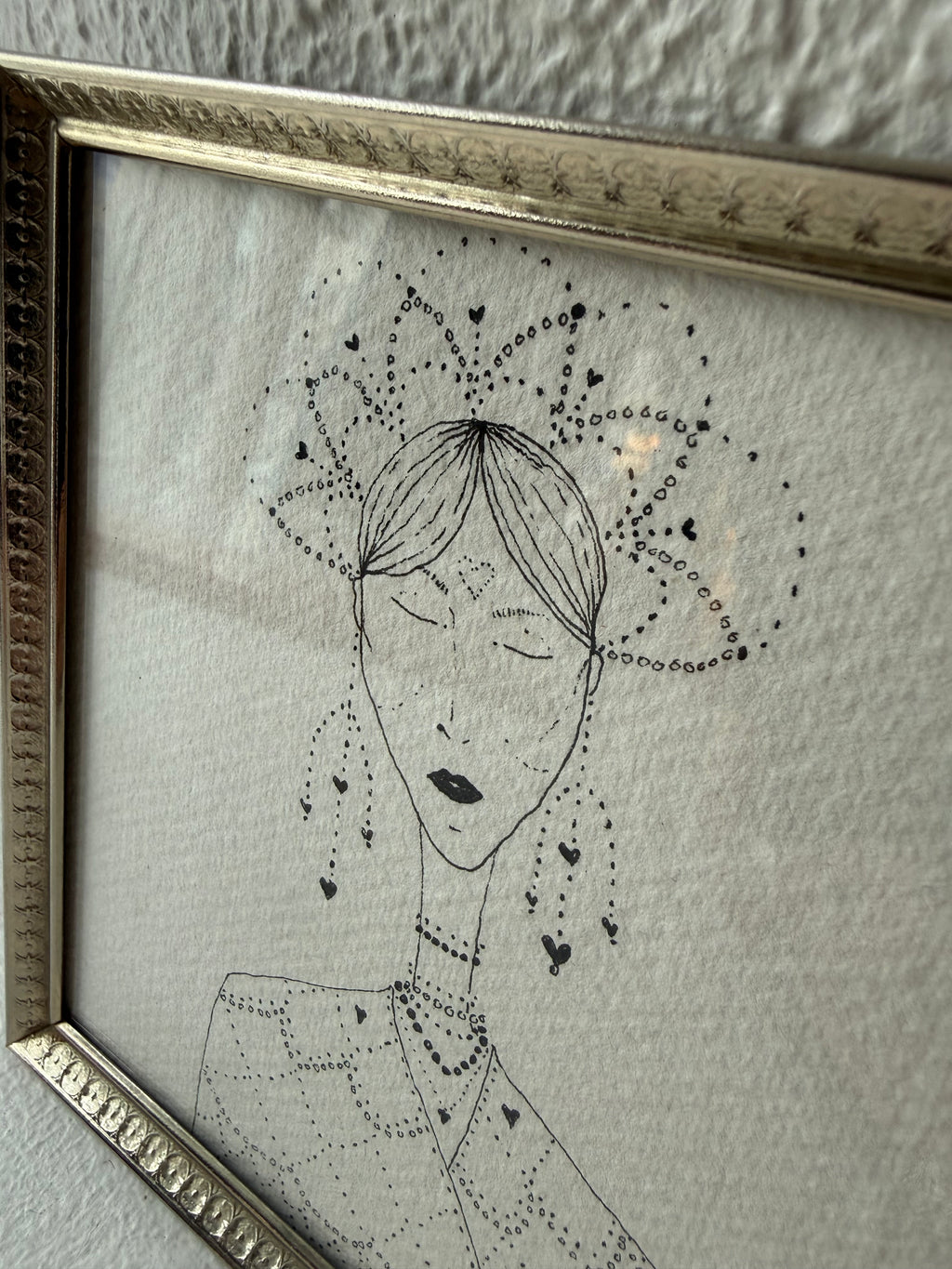 María - Original pen drawing