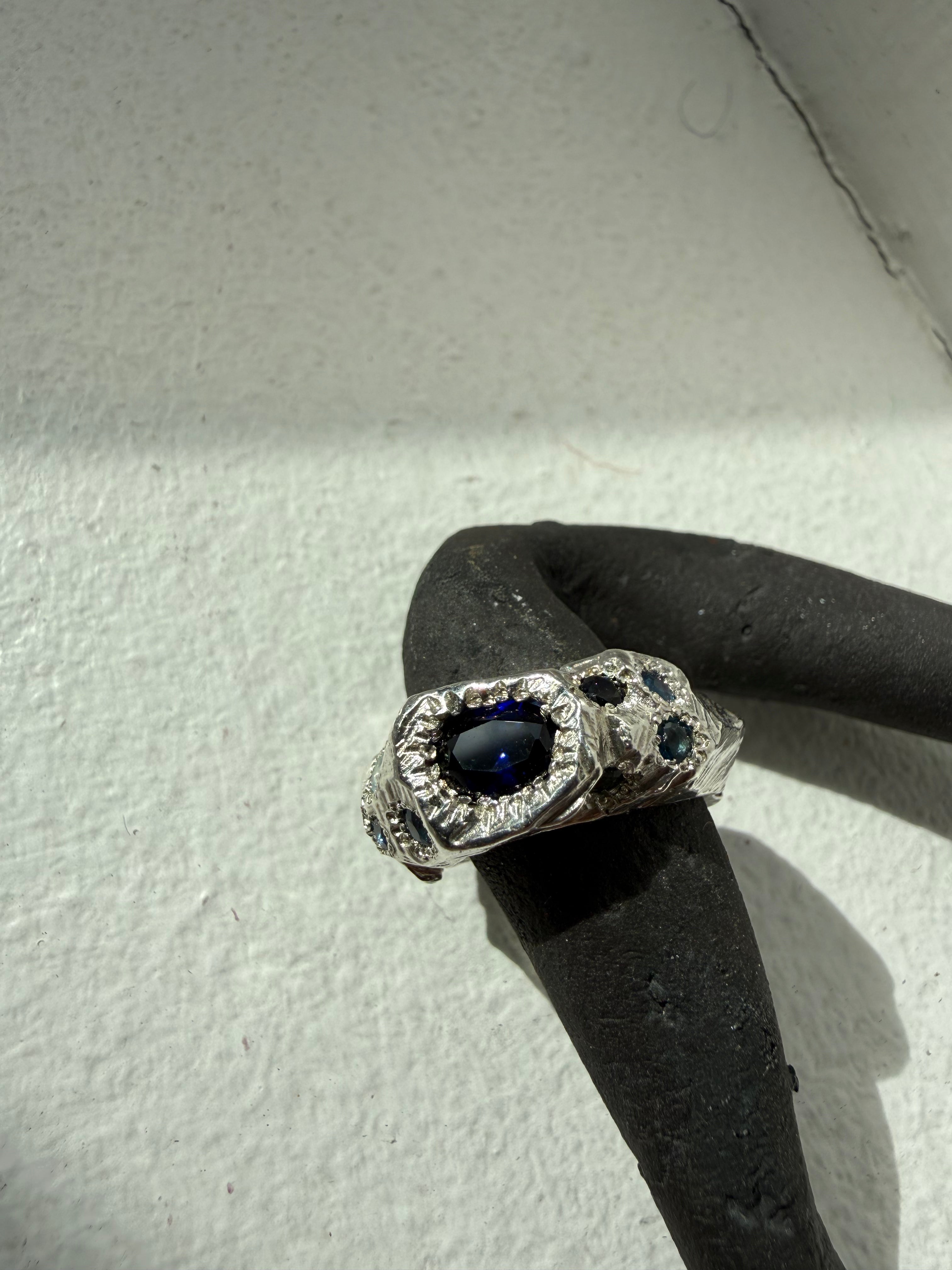 Eyja ring - 8x stones