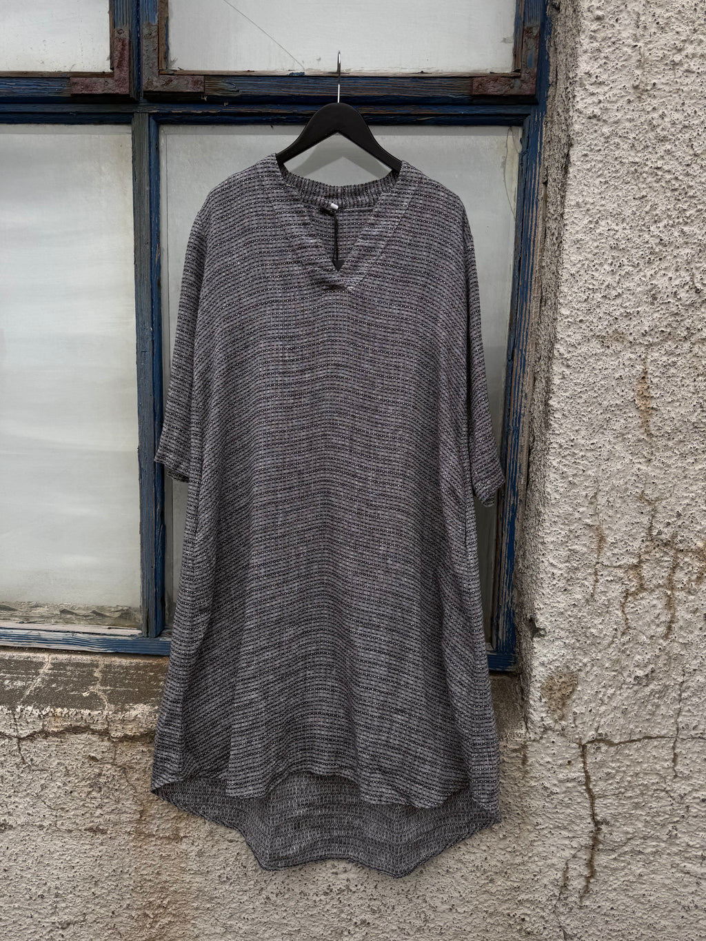 Long tunic - Jacquard weave