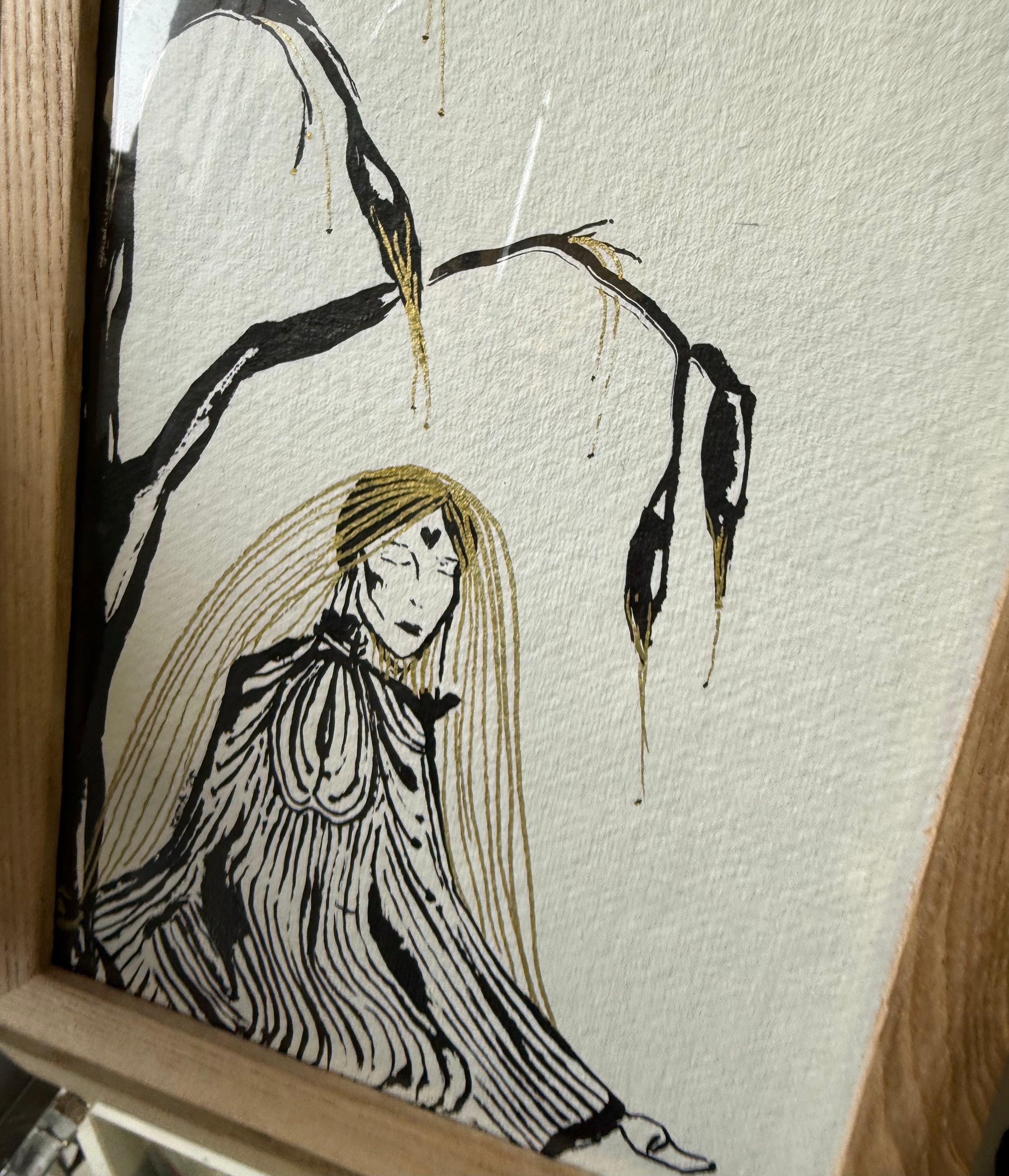 MARÍA - ORIGINAL INK PAINTING