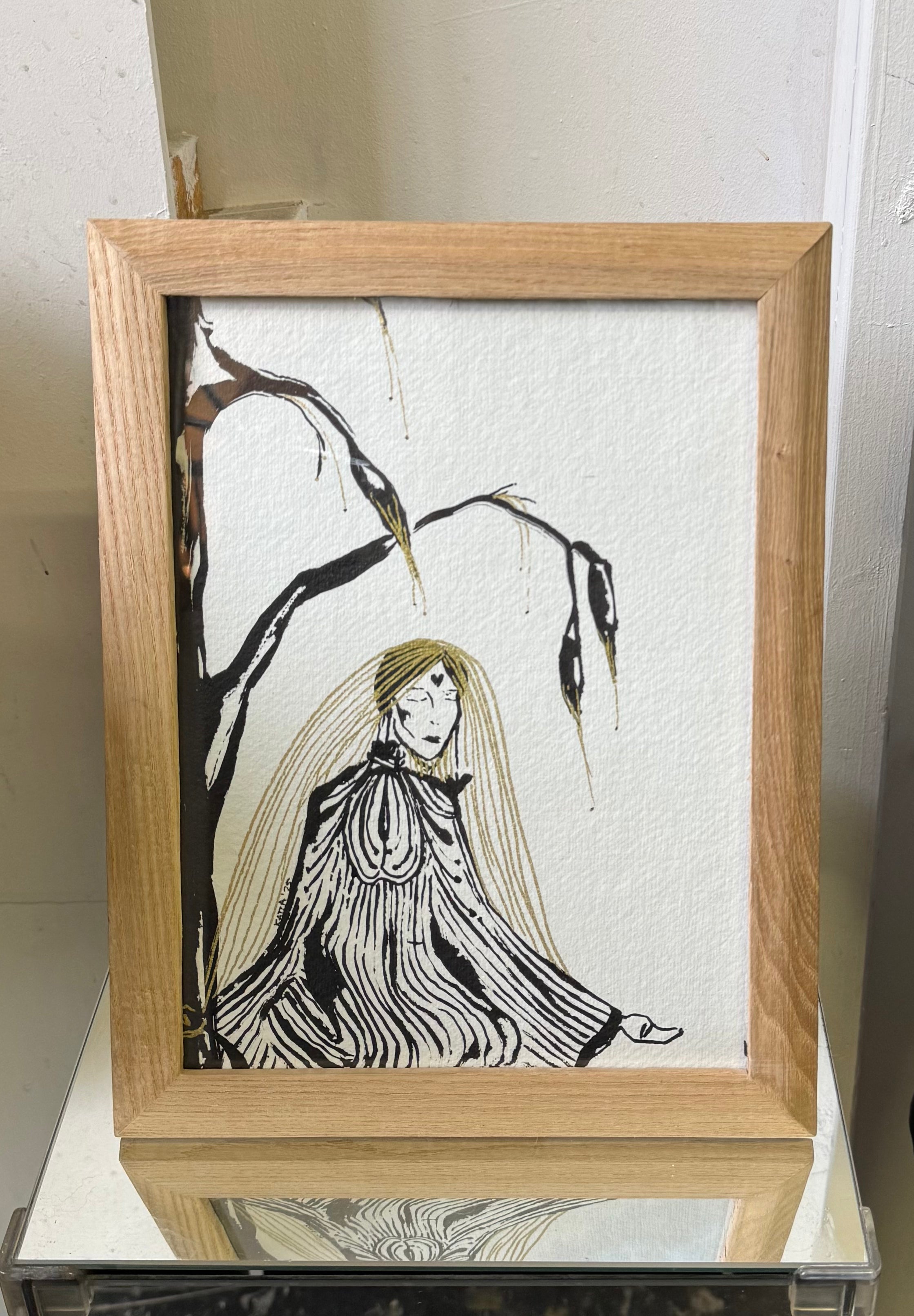 MARÍA - ORIGINAL INK PAINTING