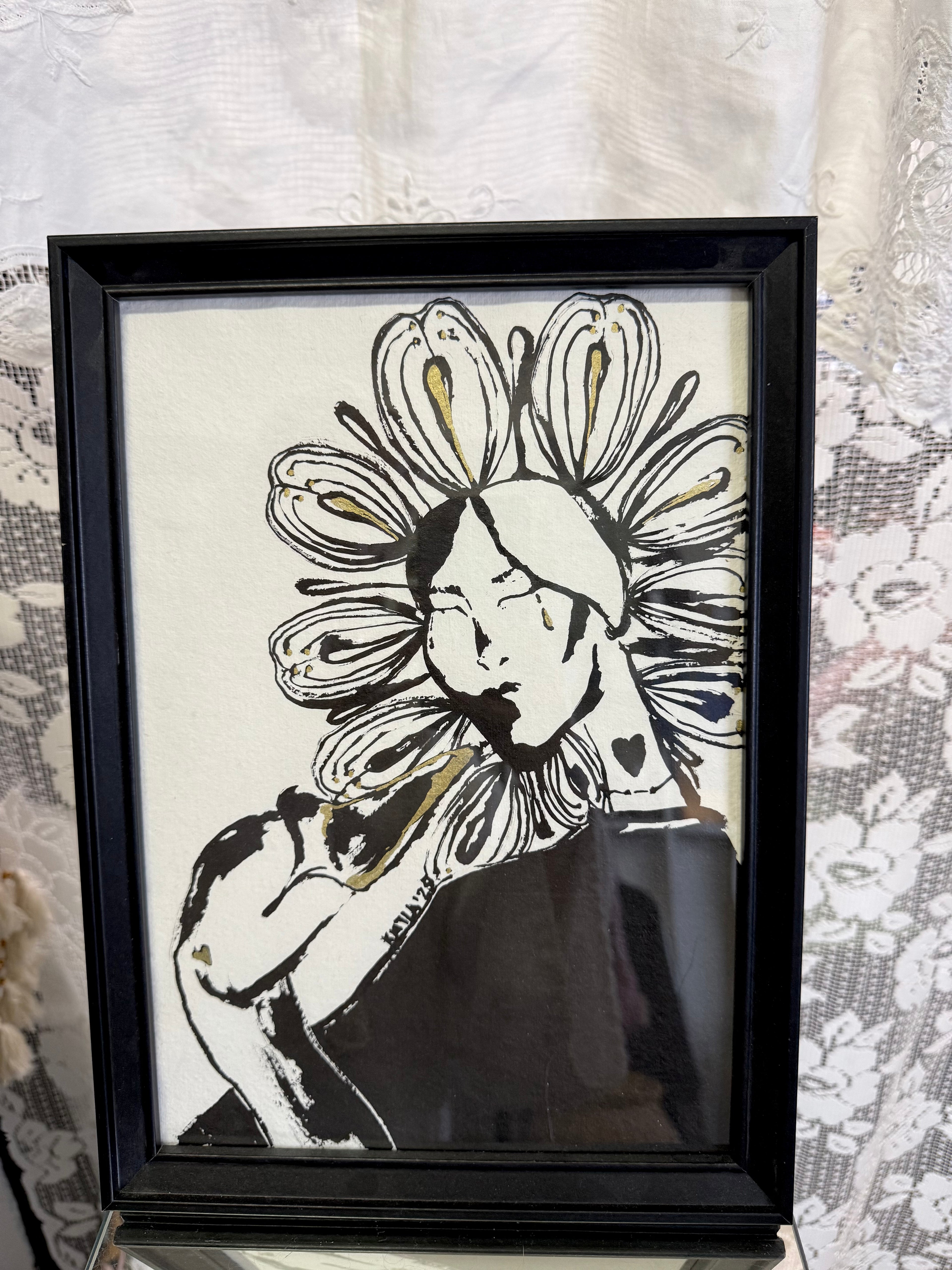 MARÍA - ORIGINAL INK PAINTING