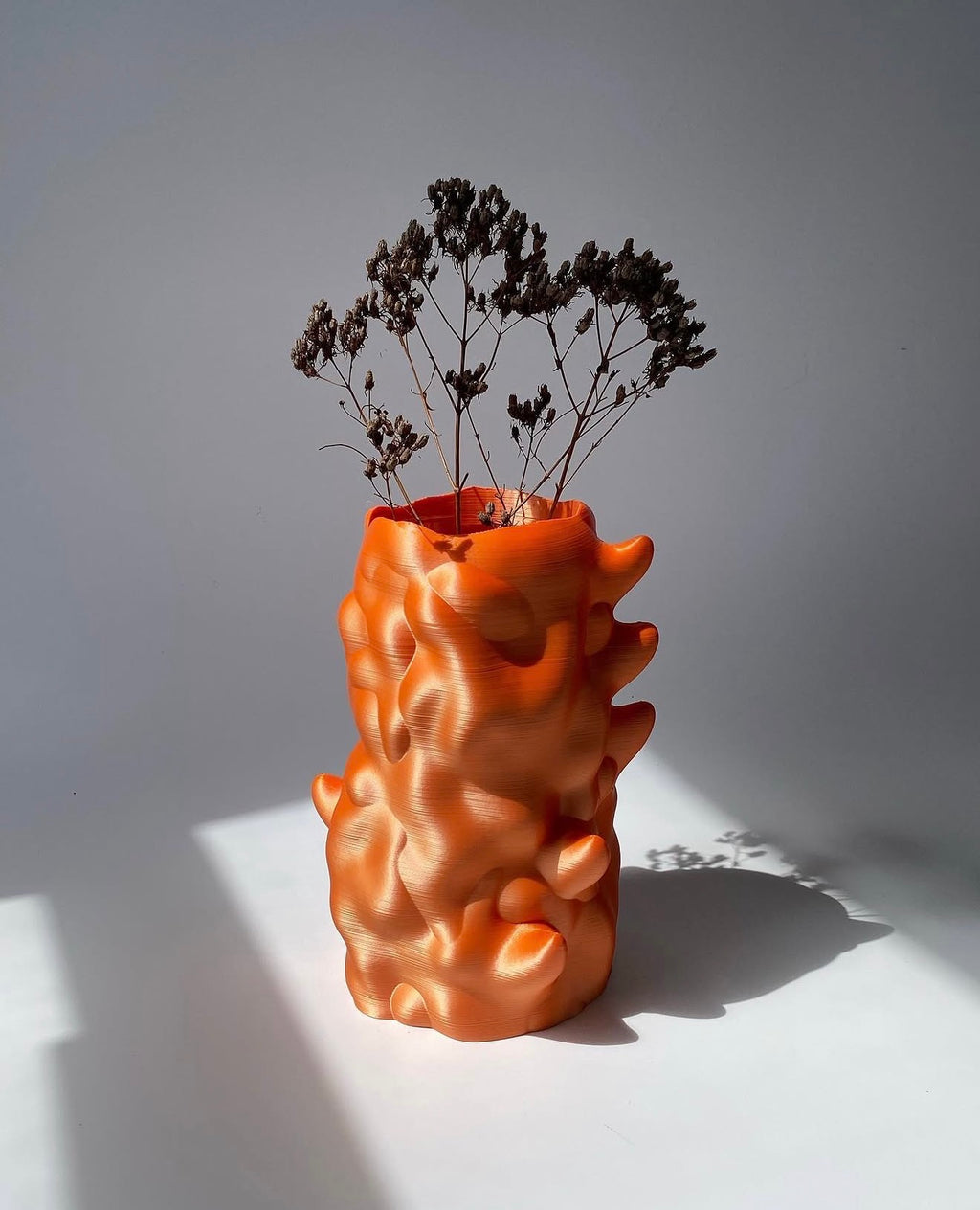 Double Bbul vase