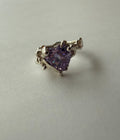 Heart ring lilac