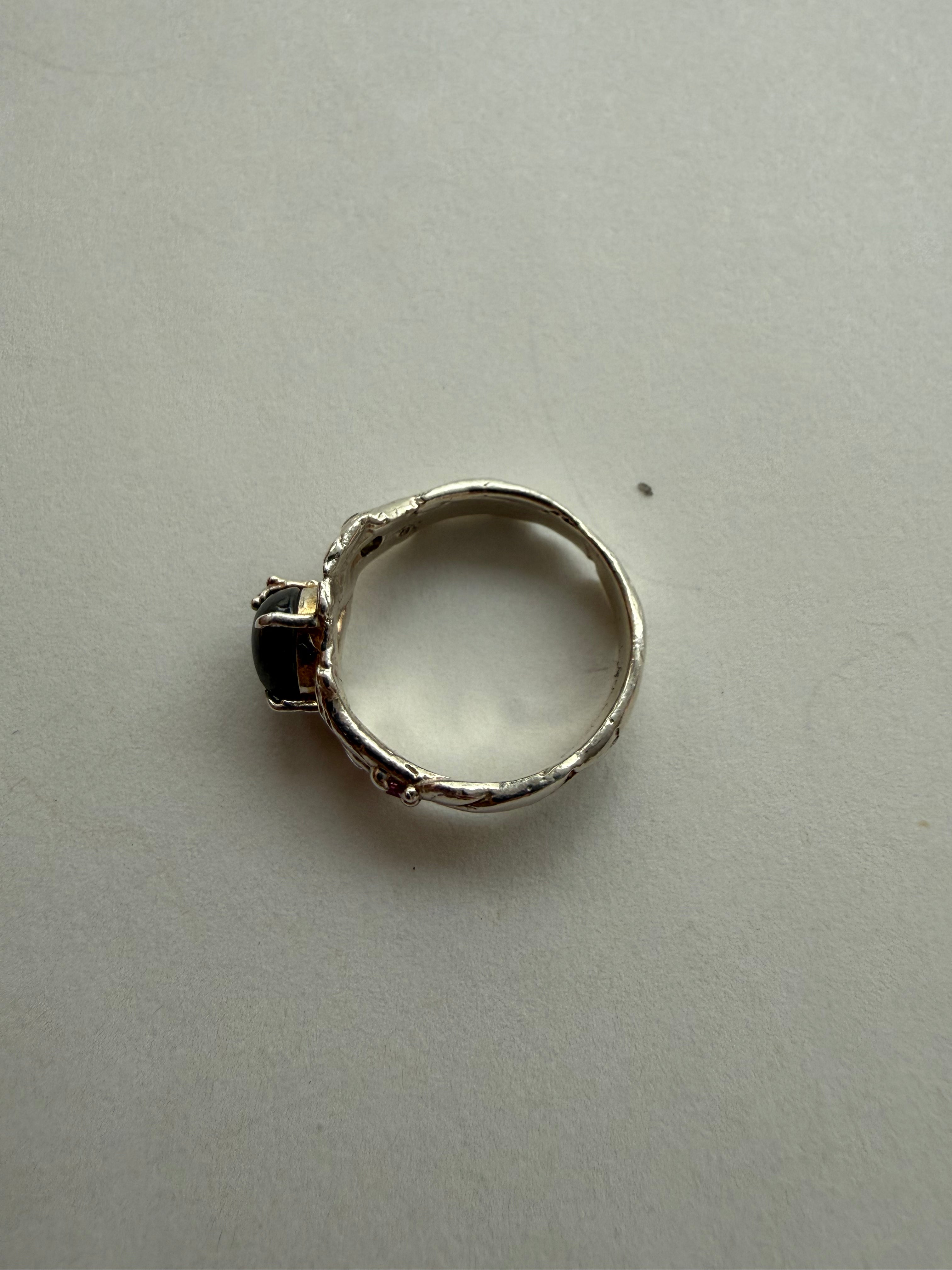 Labradorite ring