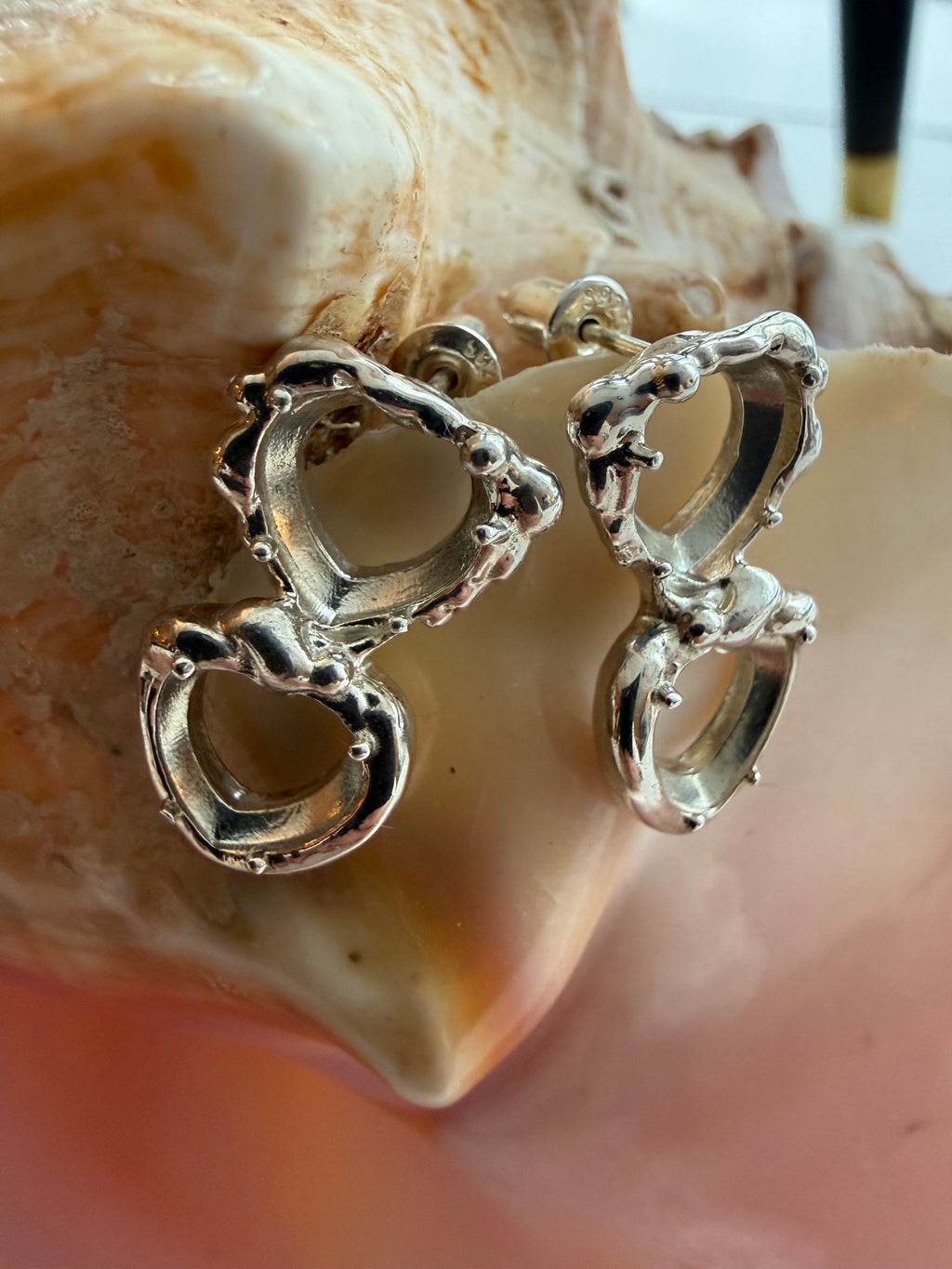 Heart earrings