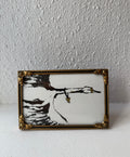 SWAN IN LOVE - Original ink painting