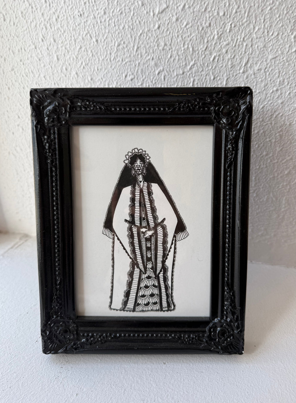 María - Original pen drawing