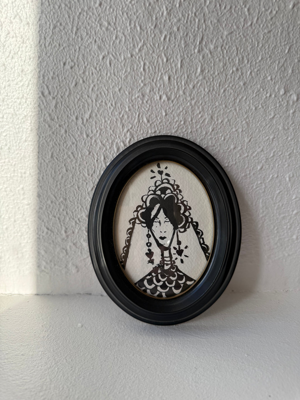 María - Original ink painting