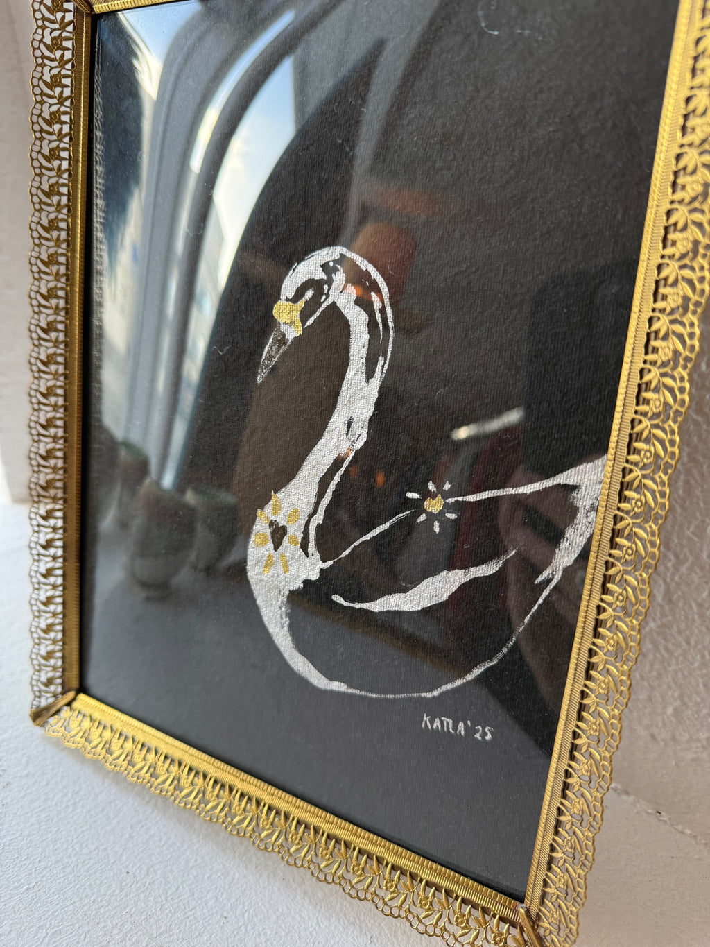 Swan - Original Ink painting