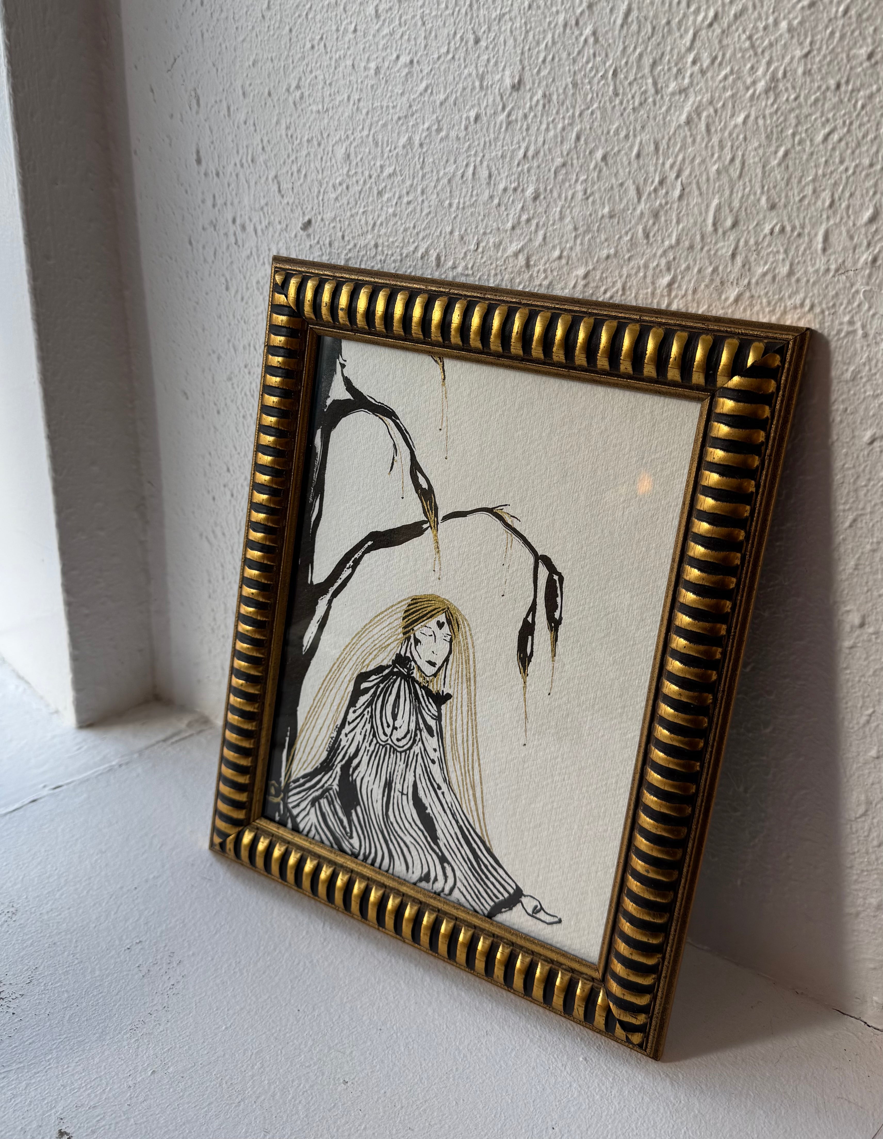 María - Original ink painting
