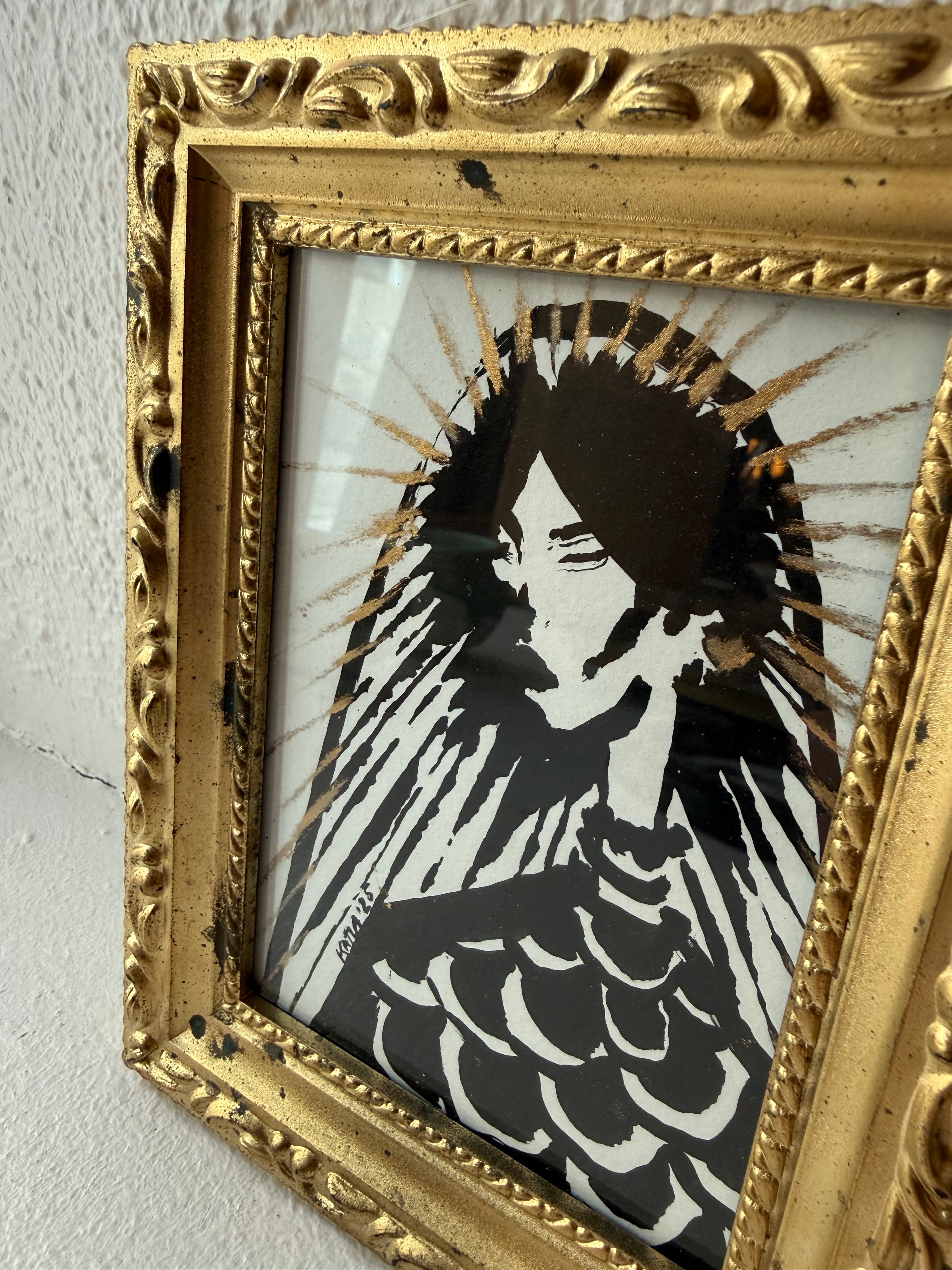 María - Original ink painting