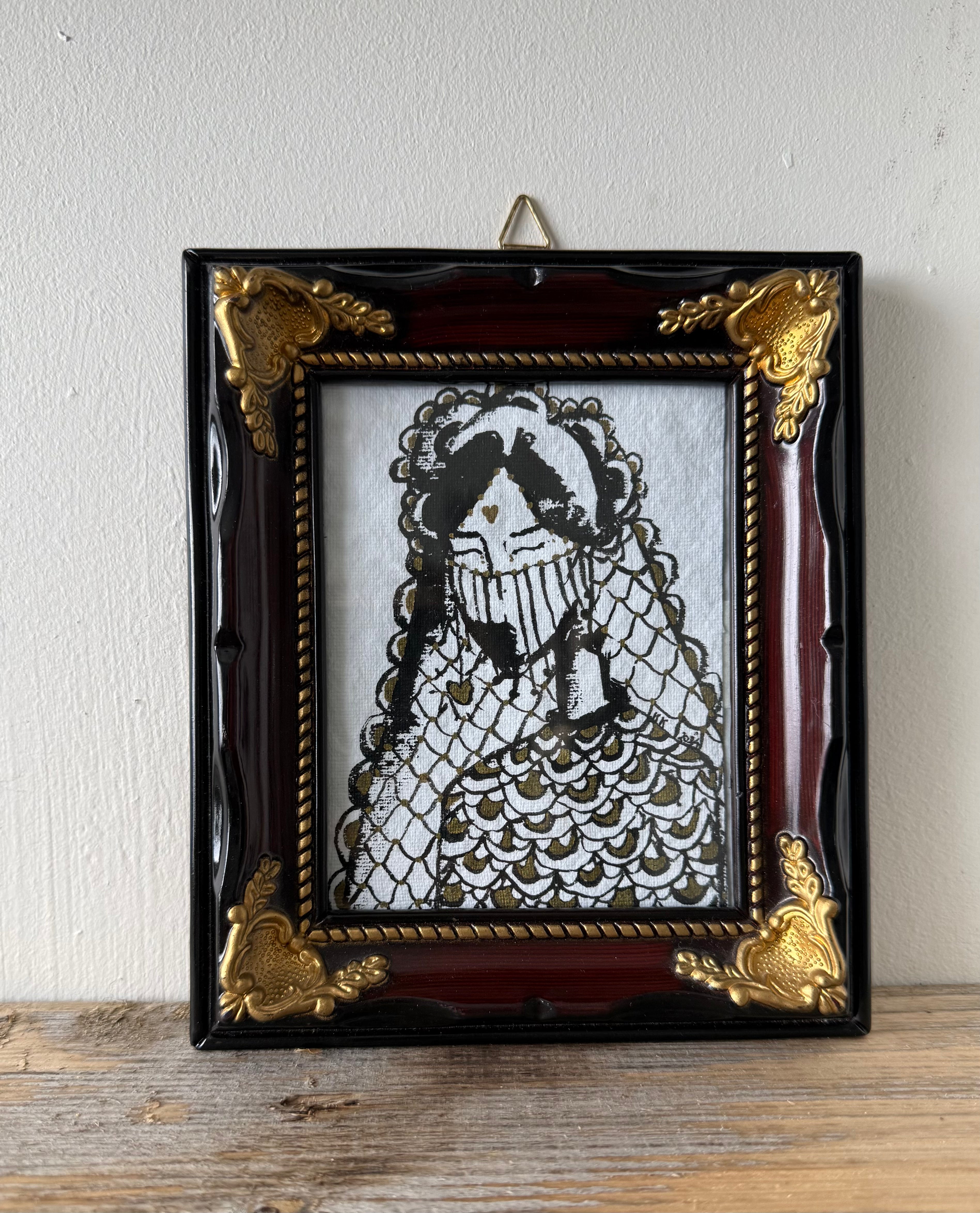 María - Original ink painting
