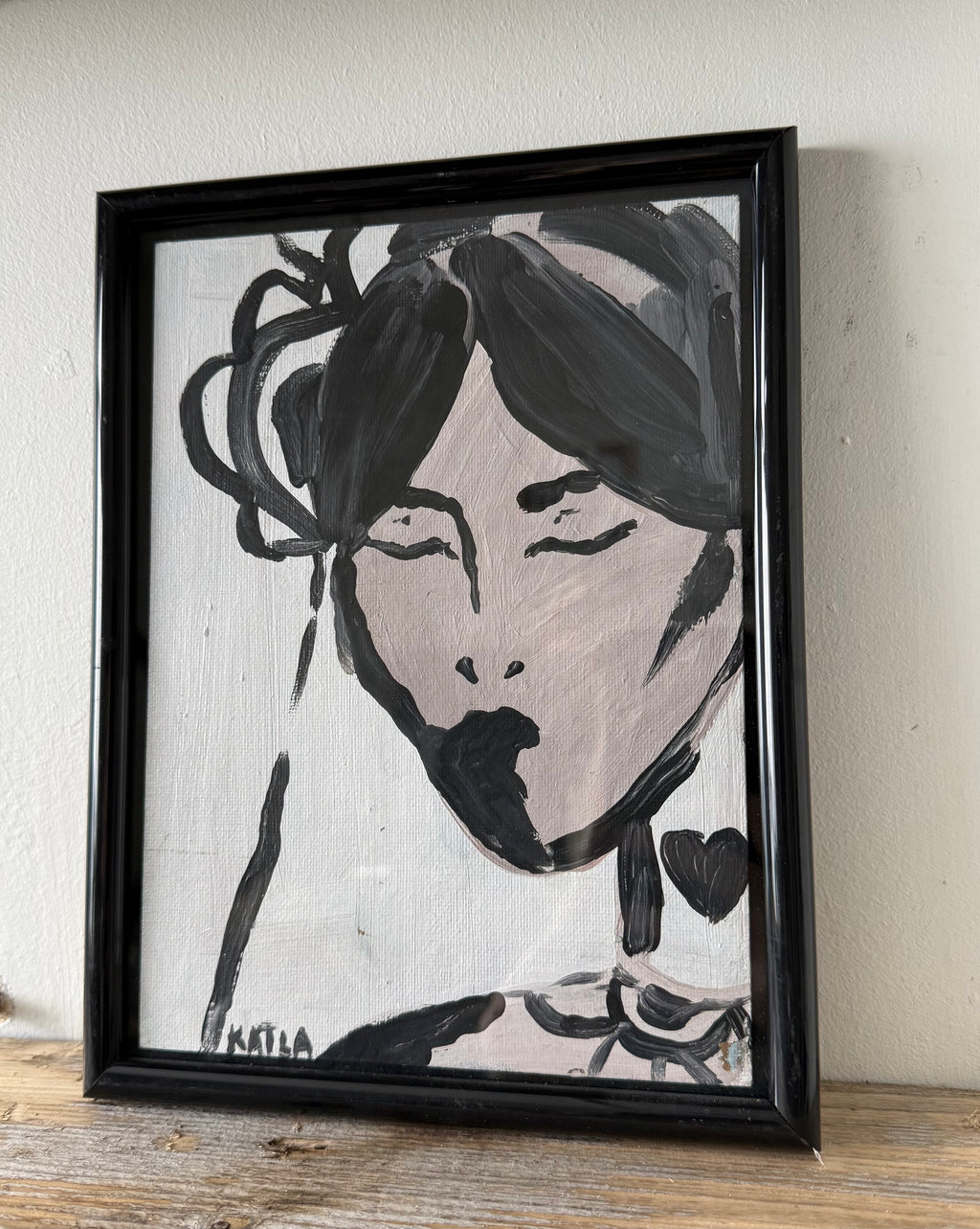 María - Original acrylic painting