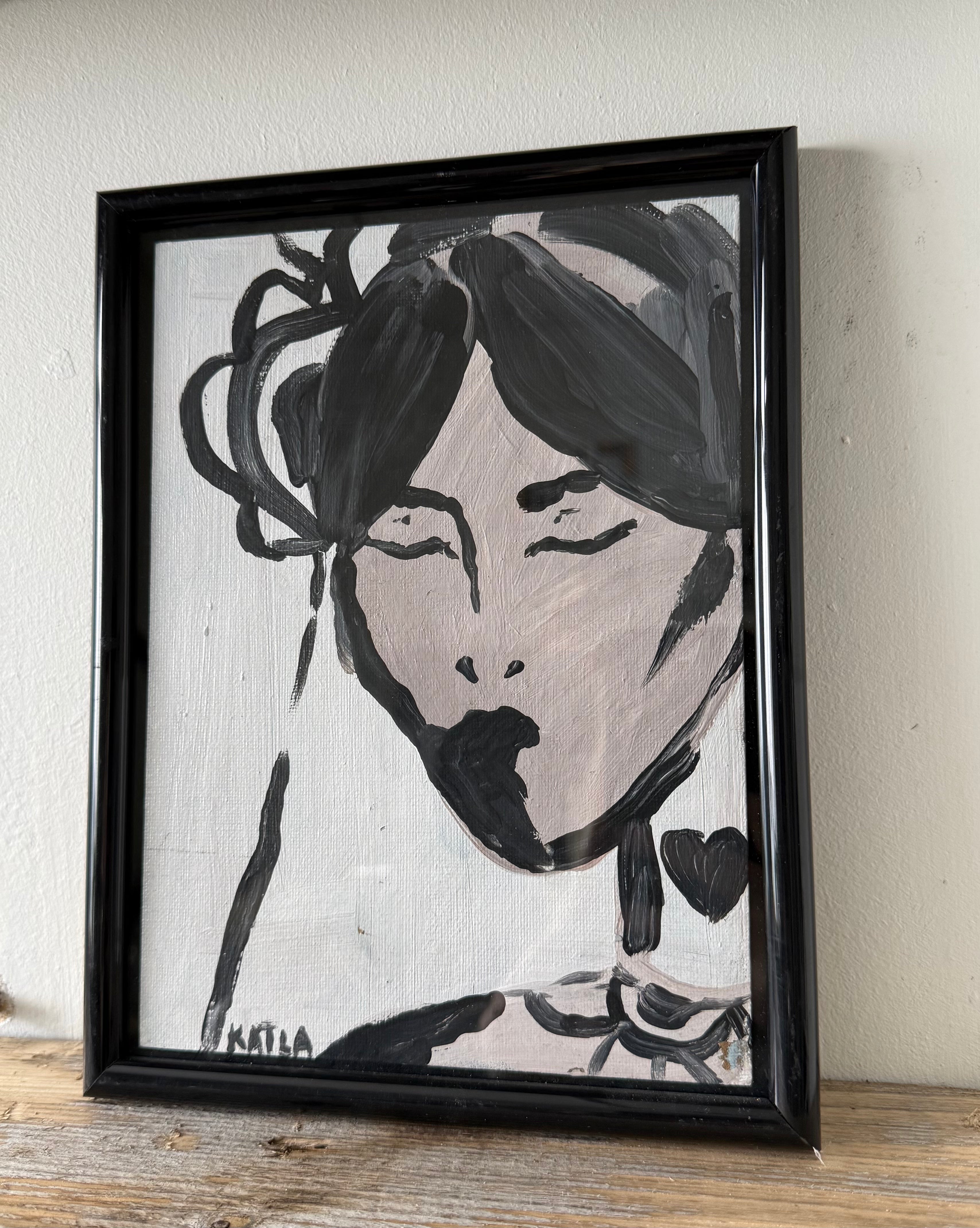 María - Original acrylic painting
