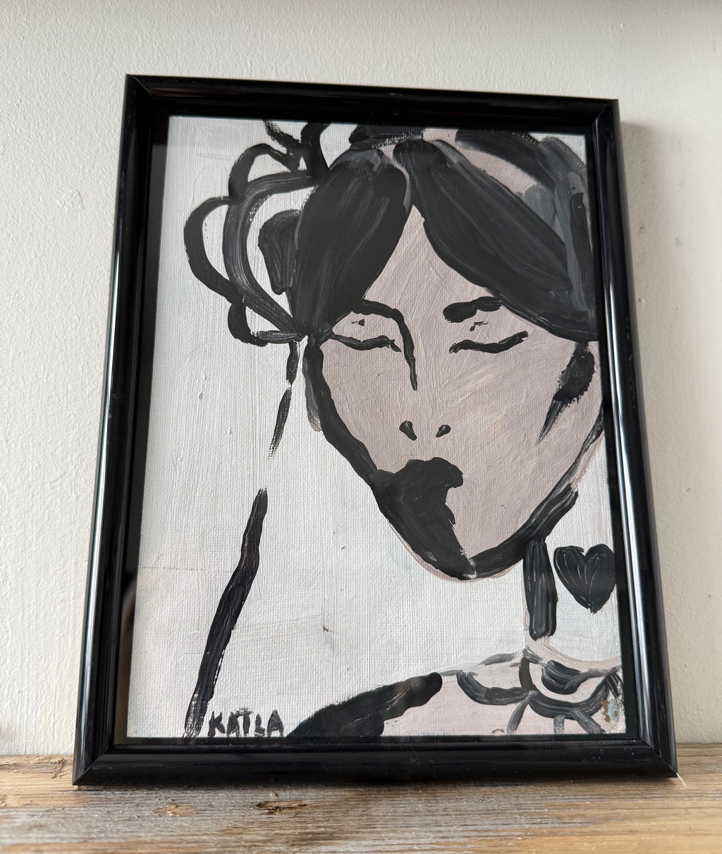 María - Original acrylic painting