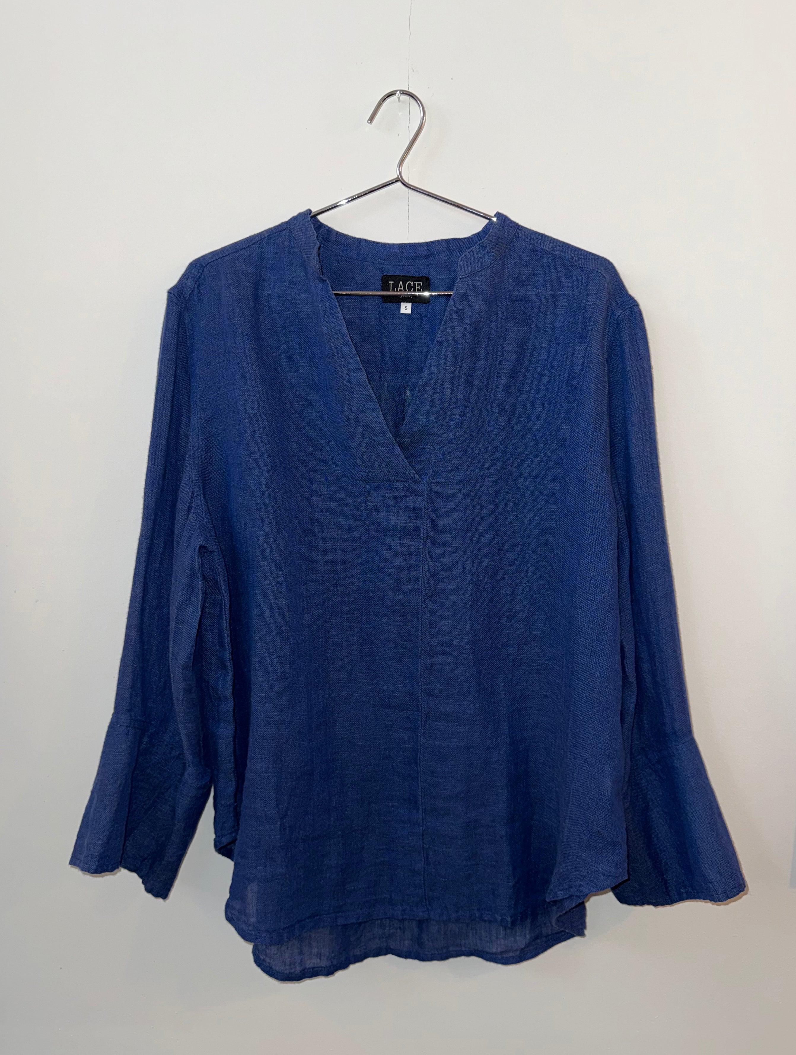 BIL - Blue linen shirt