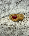 EYJA ring RUBY
