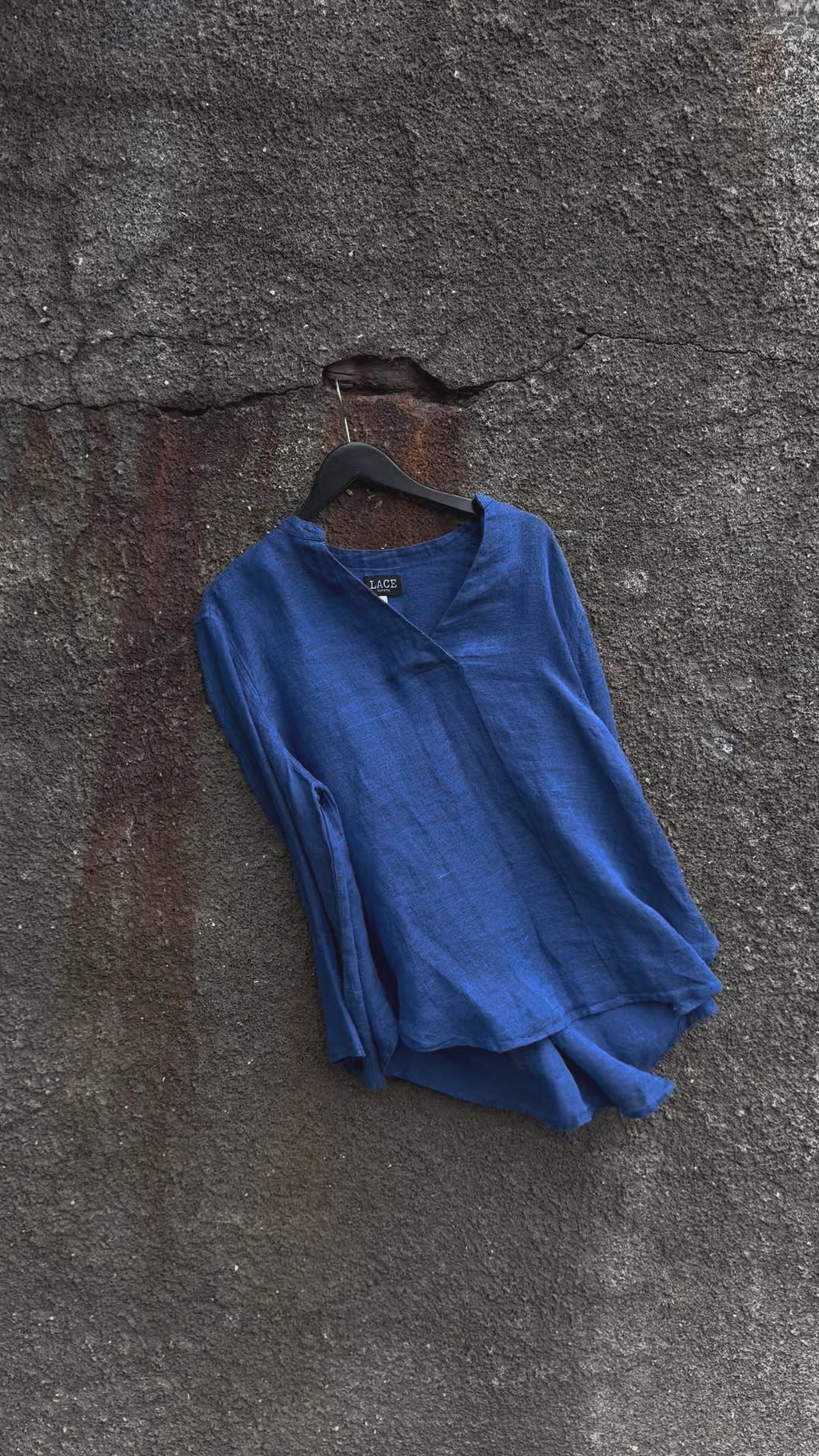 BIL - Blue linen shirt