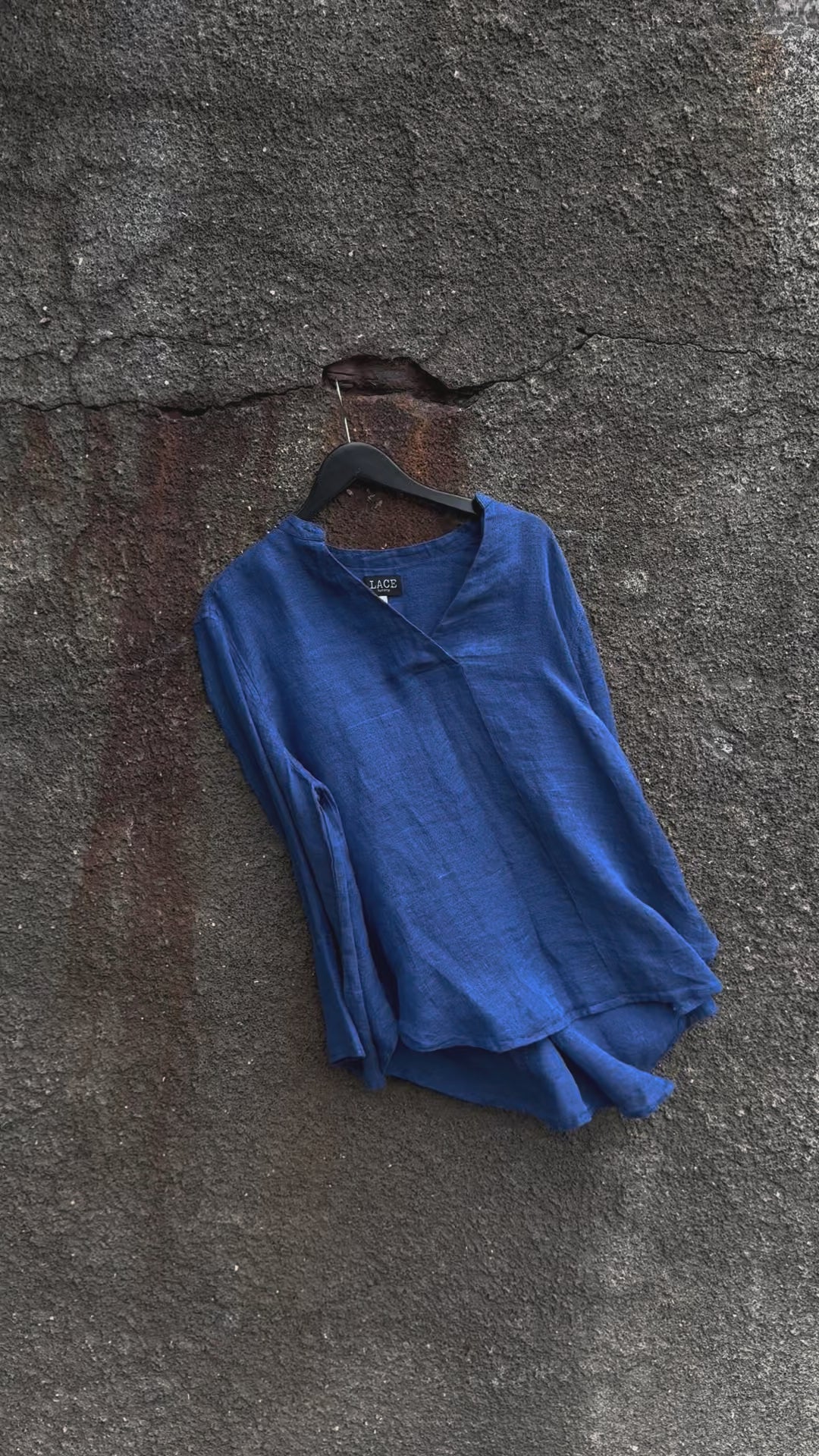 BIL - Blue linen shirt